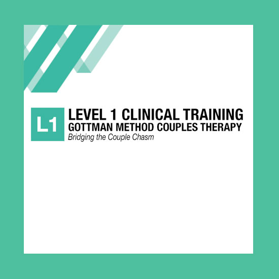 Gottman Method Level 3 Counselor Training - NOV